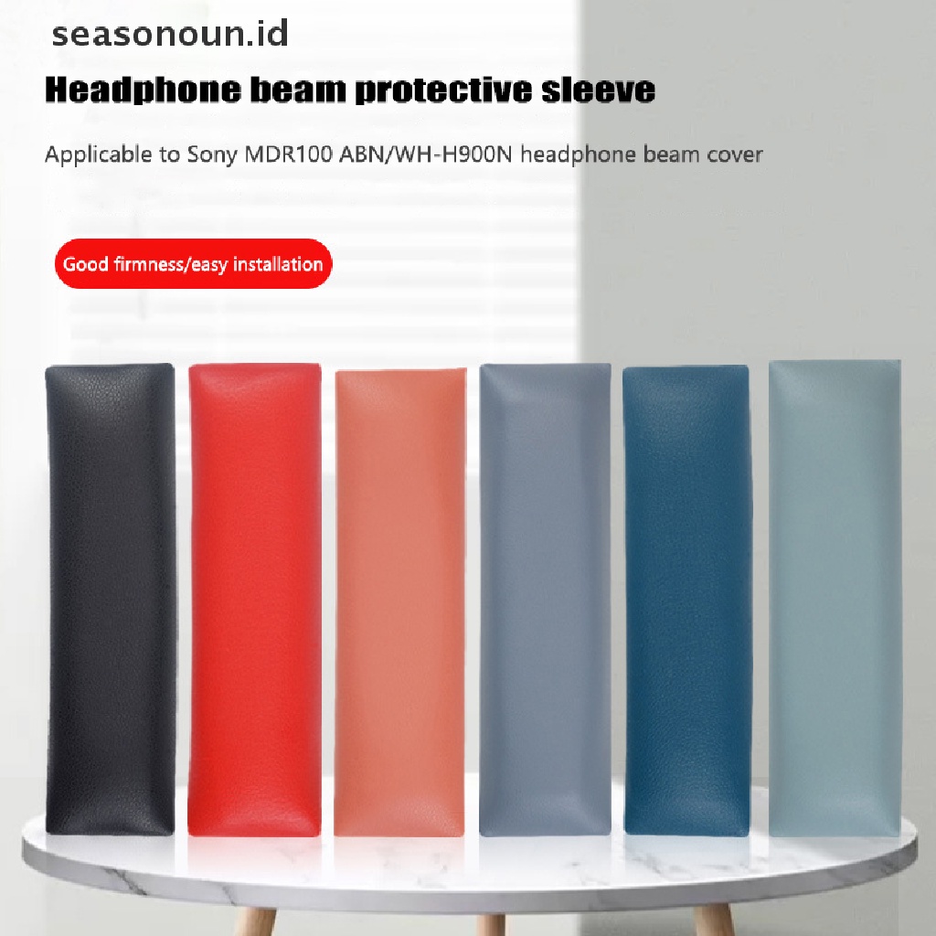 Seasonoun Pengganti Headphone Head Beam Pads Headband Cushion Pad Untuk Aksesoris Bantalan Balok Kepala Headphone Mdr-100Abn Wh-H900N.