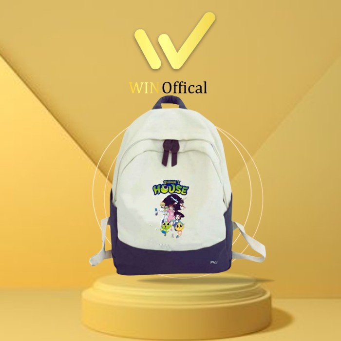 Tas Ransel Anak Sekolah PG/PAUD lucu keren Cewek motif house carton Win Official