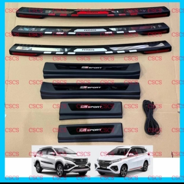 paket sillplate samping lampu belakang all new Terios 2018-2024 Variasi mobil