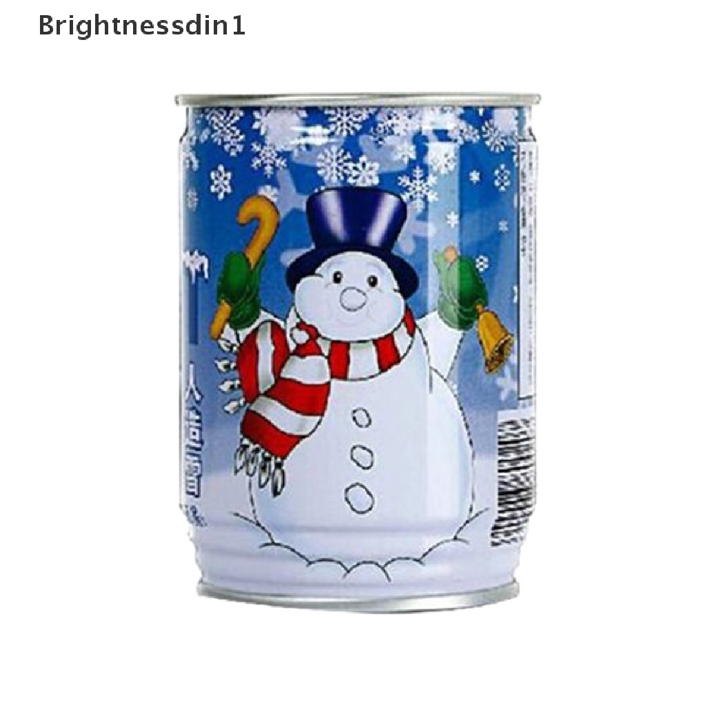 [Brightnessdin1] Salju Palsu Natal Artificial Instant Decor Bubuk Xmas Magic Fluffy Dekorasi Butik