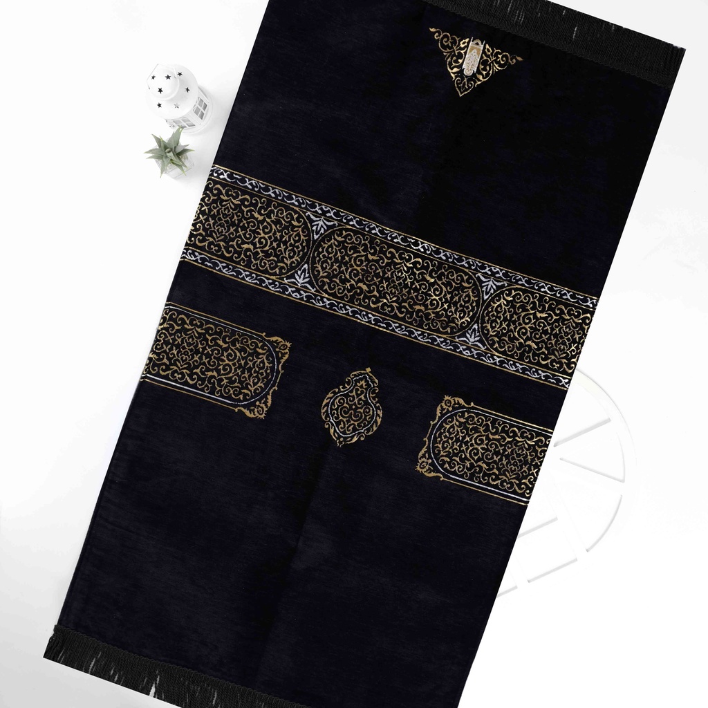 Sajadah Turki Premium Luxury Suede Kabah Tebal