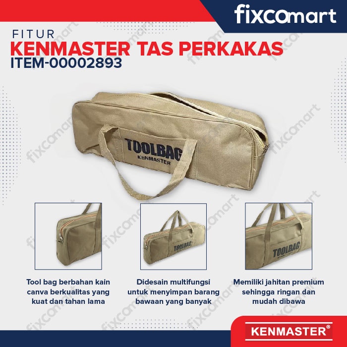 KENMASTER Tool Bag/ Tas Tools Perkakas Kunci Spare part