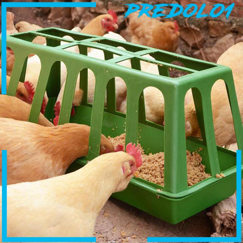[Predolo1] Tempat Pakan Ayam Anti Bocor 20lubang Pakan Unggas Kecil Untuk Puyuh Bebek