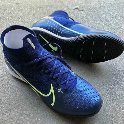 {MentariStore} SEPATU FUTSAL NIKE MERCURIAL SUPERFLY 7 ELITE MDS BLUE ORIGINAL BNIB Murah