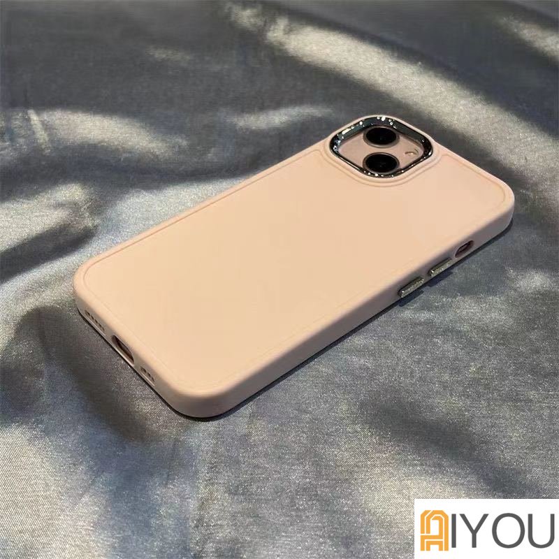 IPHONE Casing Ponsel Frosted Matte Electroplated Mewah Untuk Iphone14 13 Pro Max12 11 X XS XR Plus Soft Case Tahan Guncangan Untuk Iphone11