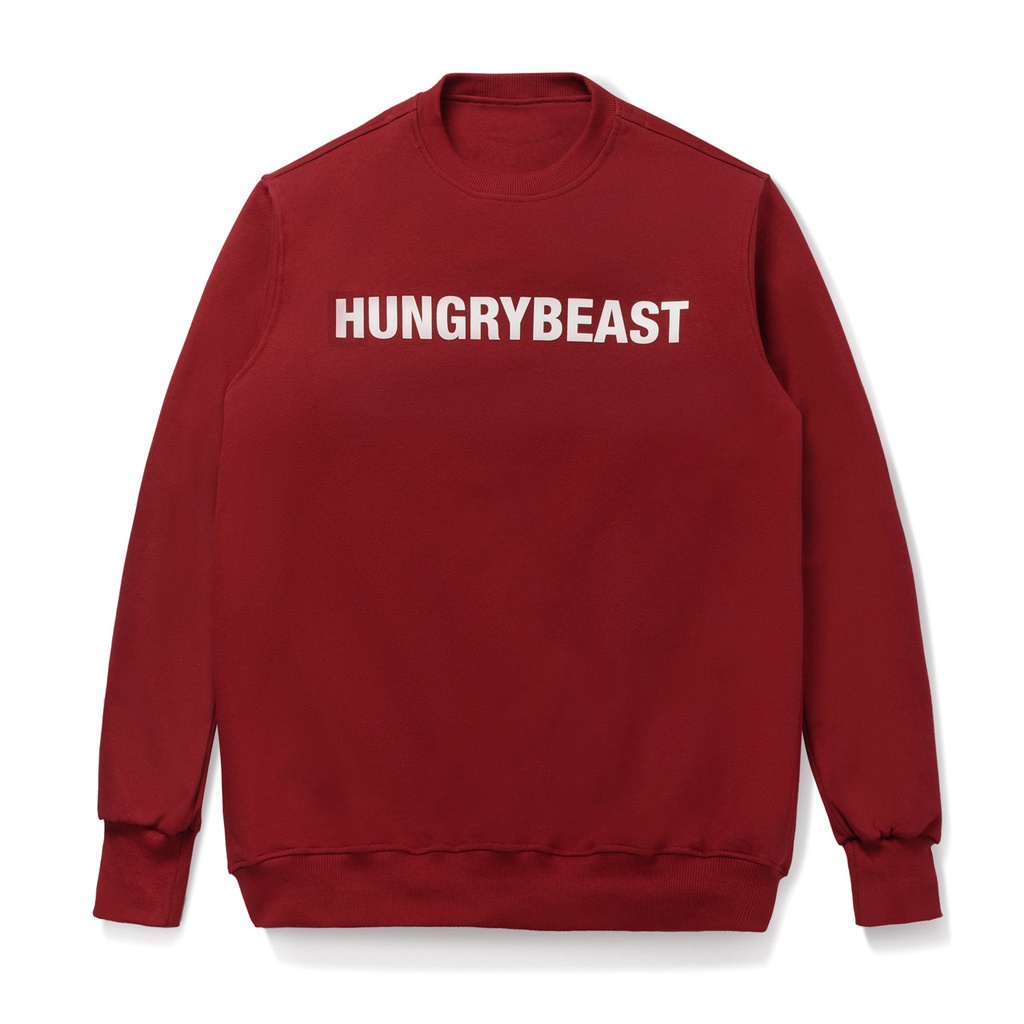 Hungrybeast Crewneck Maroon