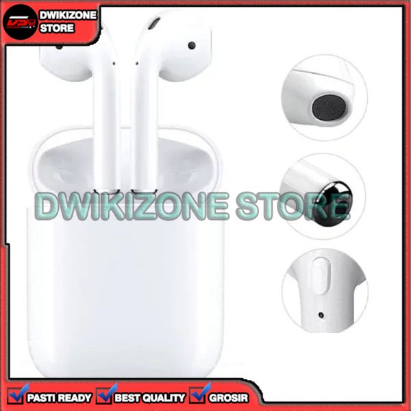 [GROSIR] EARPHONE HEADSET WIRELESS I7S EARBUDS INPODS HEADSET BLUETOOTH HBQ TWS MINI STEREO SUPER BASS