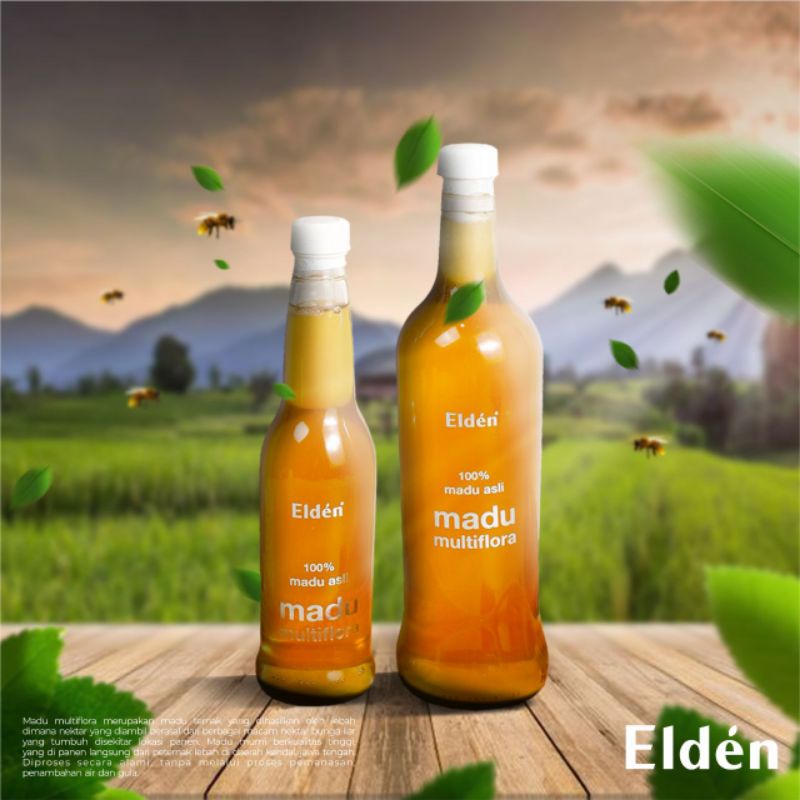 

MADU BERKUALITAS Elden Botol Kaca Pengiriman Aman MURNI