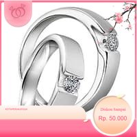 cincin silver cincin perak cincin lapis perak cincin nikah murah cincin nikah 4 - By Kotaperakjogja