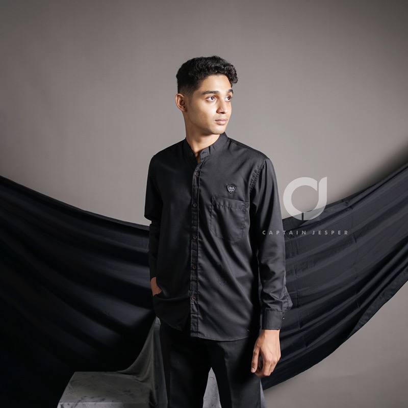 SANSEN.ID KURTA SANGHAI 05 - BAJU KOKO MUSLIM PRIA DEWASA SIZE M L XL