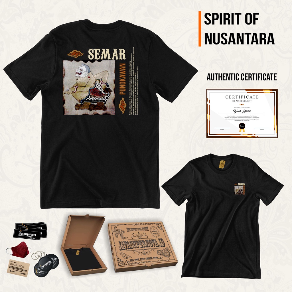 Kaos Jawa Kaos Javanese Code Semar