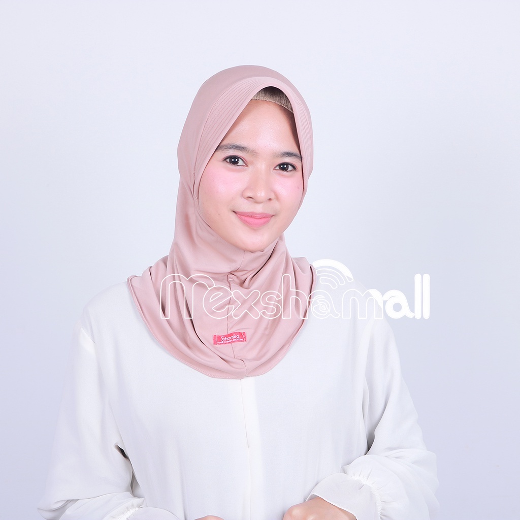 Jilbab Instan Sport Nadira Jersey Premium I Hijab Sport Premium Olahraga Volly Futsal Basket By Shamira