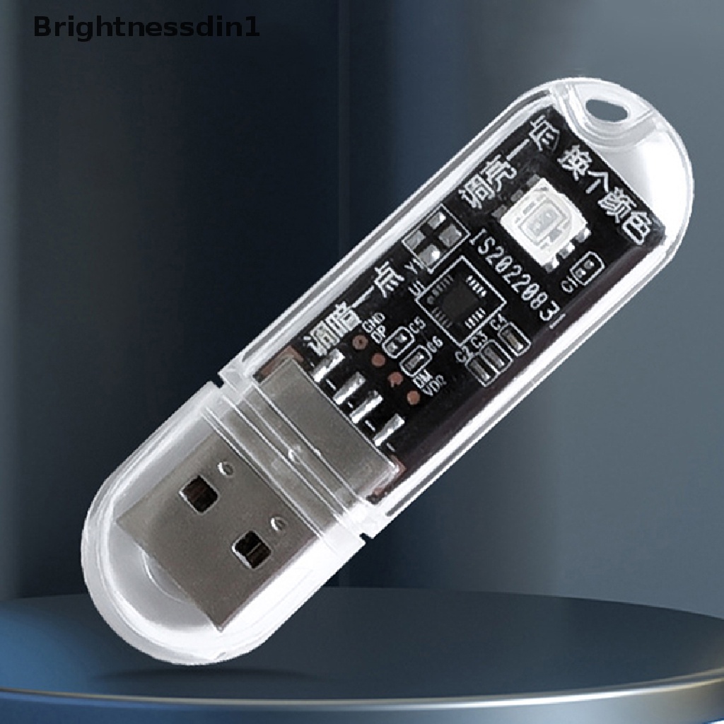 [Brightnessdin1] Lampu Suara Pintar USB Voice Night Light AI Voice Light Butik Kecerdasan Buatan