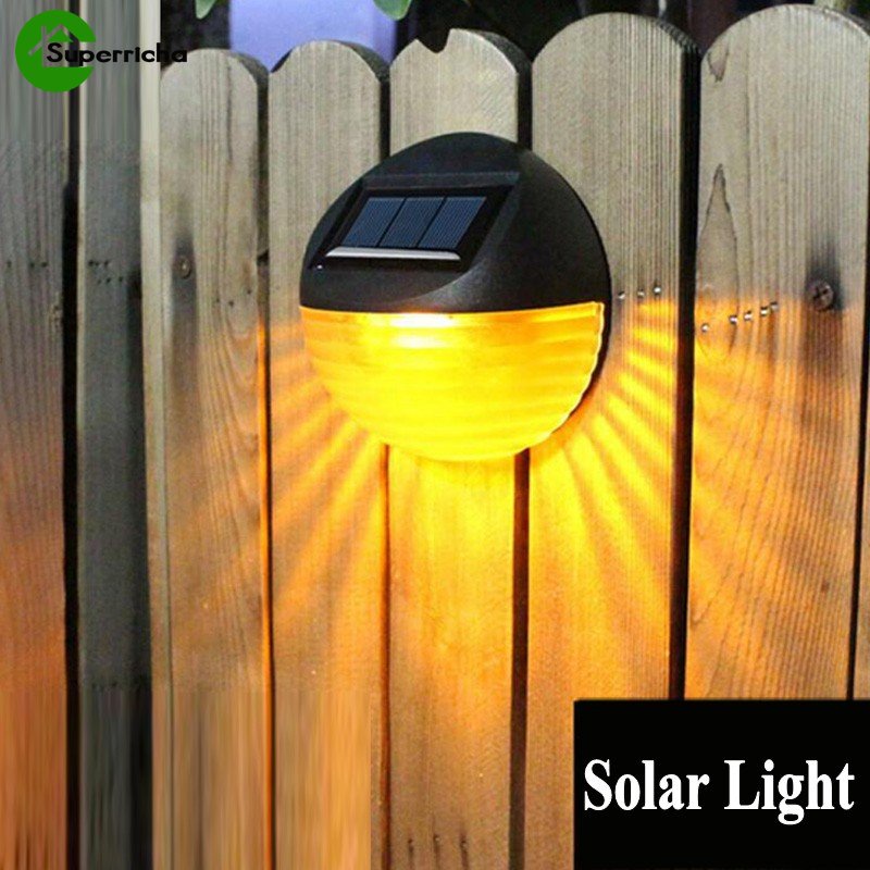 Hot Sale/[Unggulan] Lampu Pagar Tenaga Surya2Per6 LED/Lampu Hias Efek Pencahayaan Hangat Bulat/Lampu Taman Tenaga Surya Anti Air/Lampu Injak Dinding Pintu/Lampu solar LED outdoor