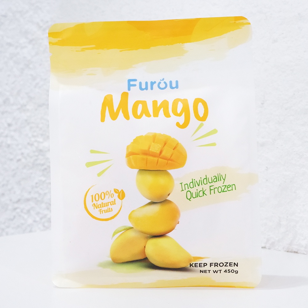 

450G FROZEN MANGO IQF buah mangga - FUROU