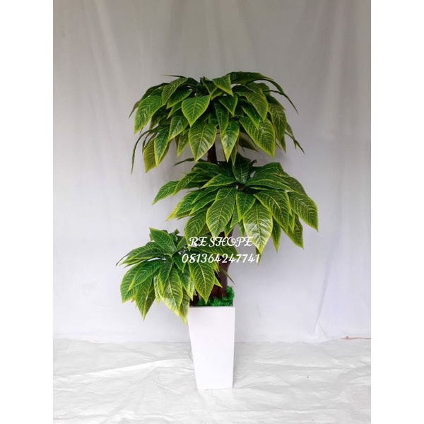 bonsai/bunga hias/bunga plastik/pohon hias plastik/pohon lucky/dekorasi/artificial