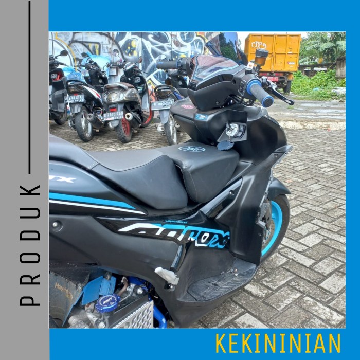 Jok Boncengan Anak Aerox 155 Aerox New Connnected Premium