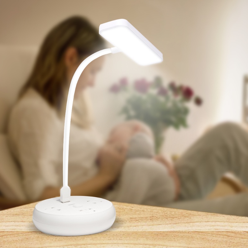 Usb Charging LED Soft Lighting Lampu Tidur/Tongkat Panjang Dapat Ditekuk Portabel Lampu Meja/Lampu Malam Hemat Energi Luar Ruangan