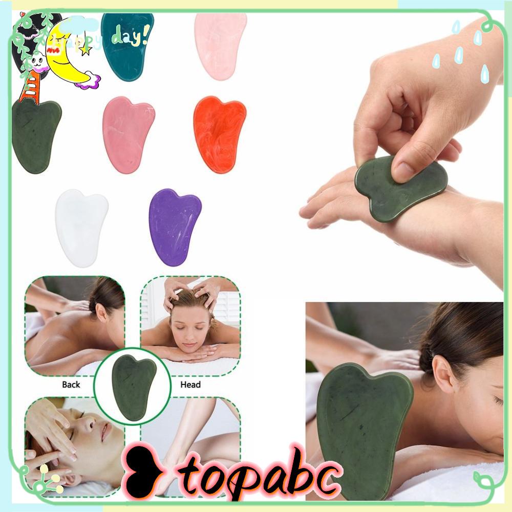 Alat Terapi Wajah SPA Plastik TOP Guasha Board