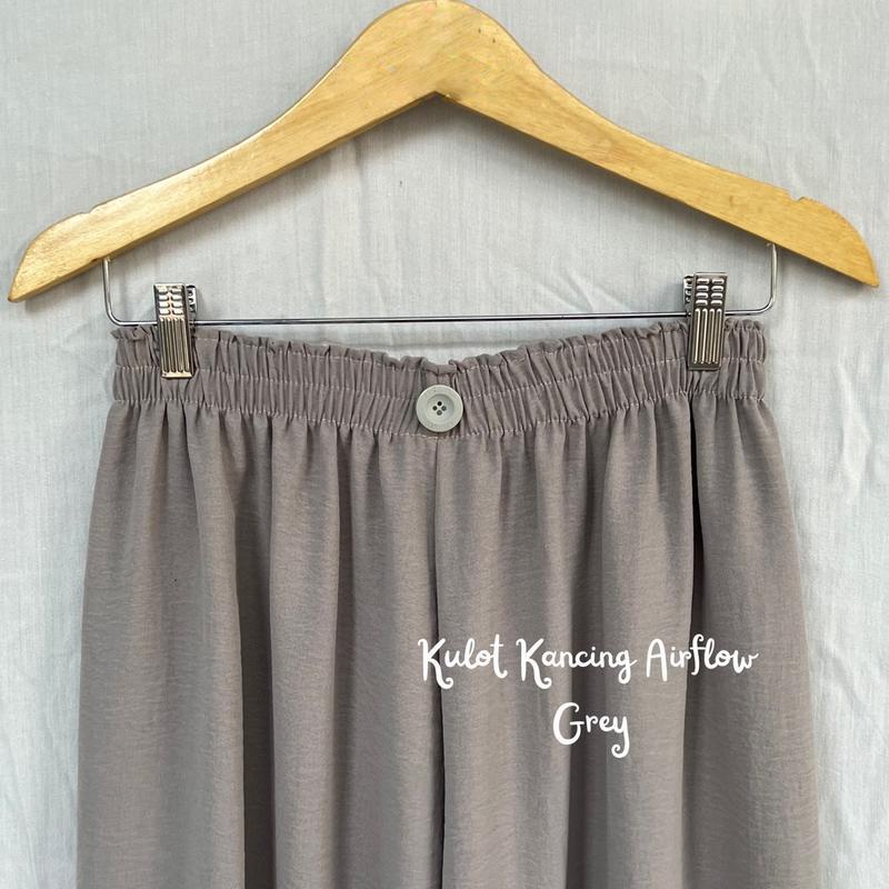 ilook | Celana Kulot Crincle Marline | Highwaist Kulot Kancing