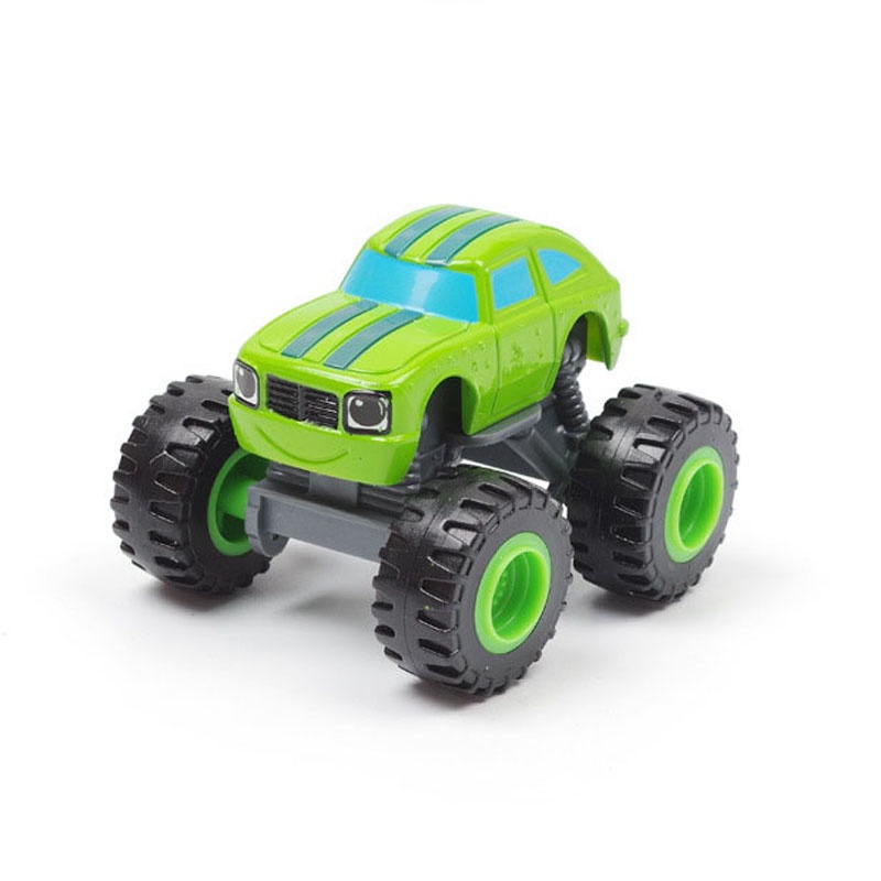 6pcs/set Blaze Mesin Mobil Mainan Rusia Miracle Crusher Truck Vehicles Figure Blazed The Monster Toy Untuk Hadiah Anak