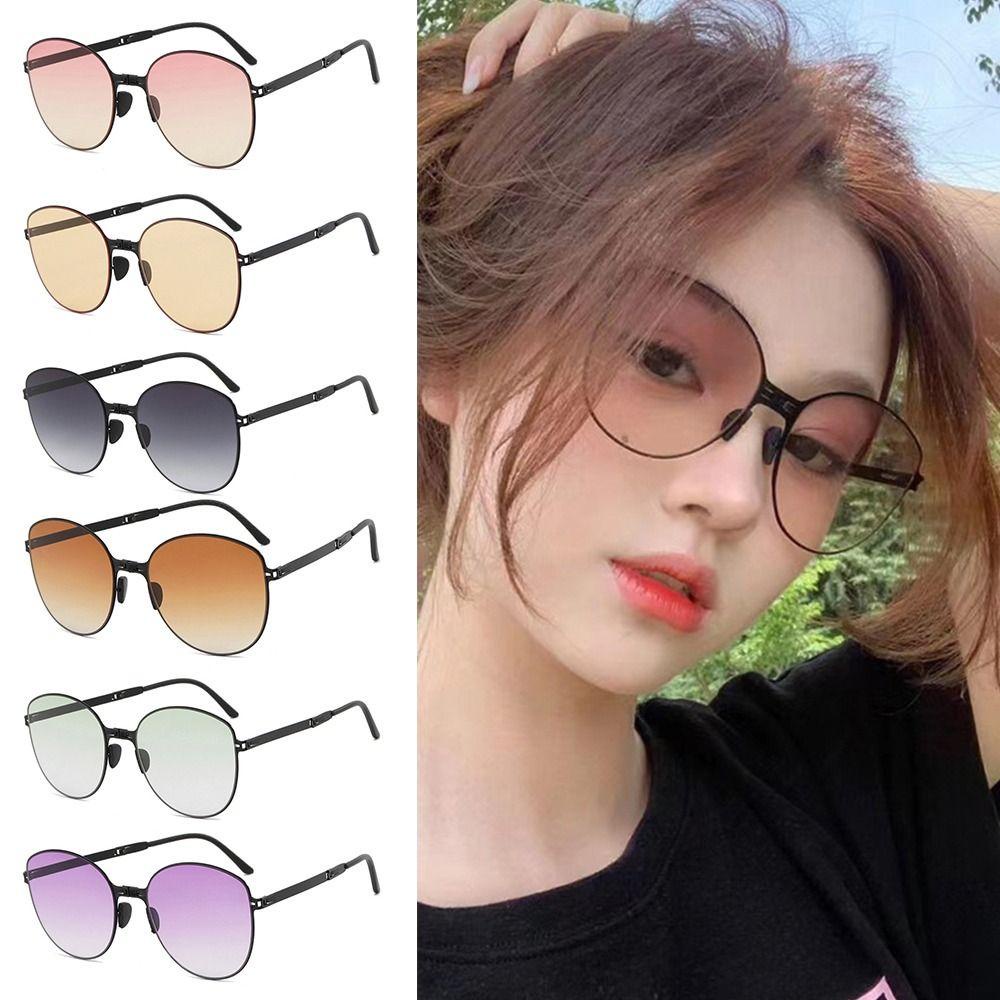 R-flower Foldable Sunglasses Summer UV400 Kacamata Driver Shades