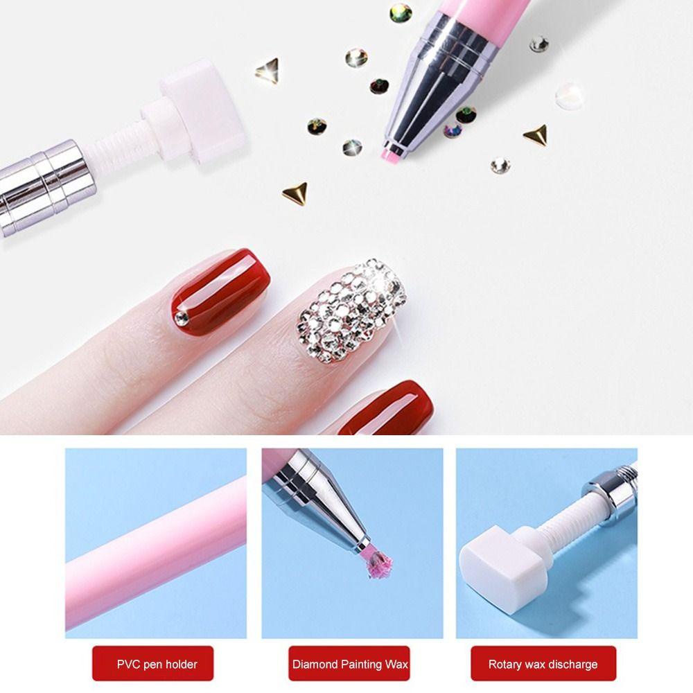 WONDER Lukisan Berlian Pena Nail Art Diamond Art Tools Pick up Beads Diamond Painting Cross Stitch