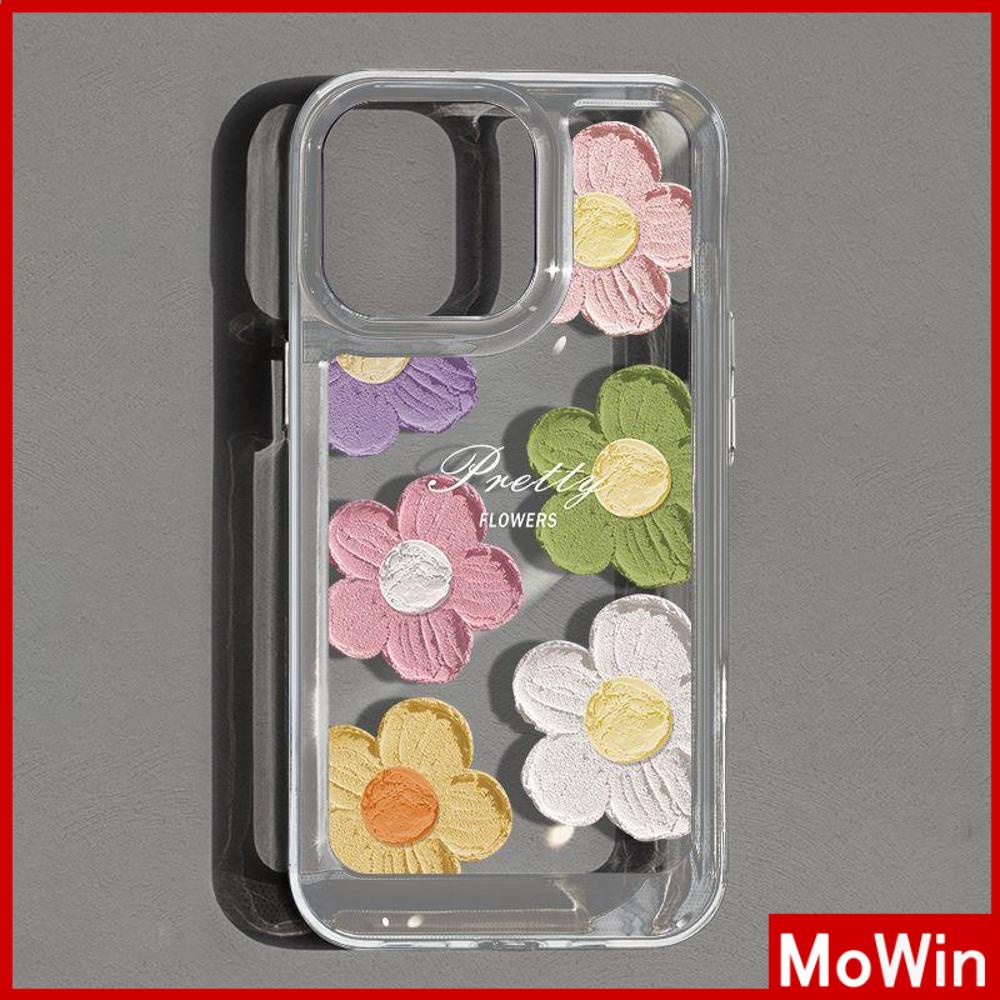 For iPhone 14 Pro Max iPhone Case Acrylic Hard Case HD Clear Case Plating Button Shockproof Purple Flower Black Compatible For iPhone 13 Pro max 12 Pro Max 11 xr 7plus 6splus