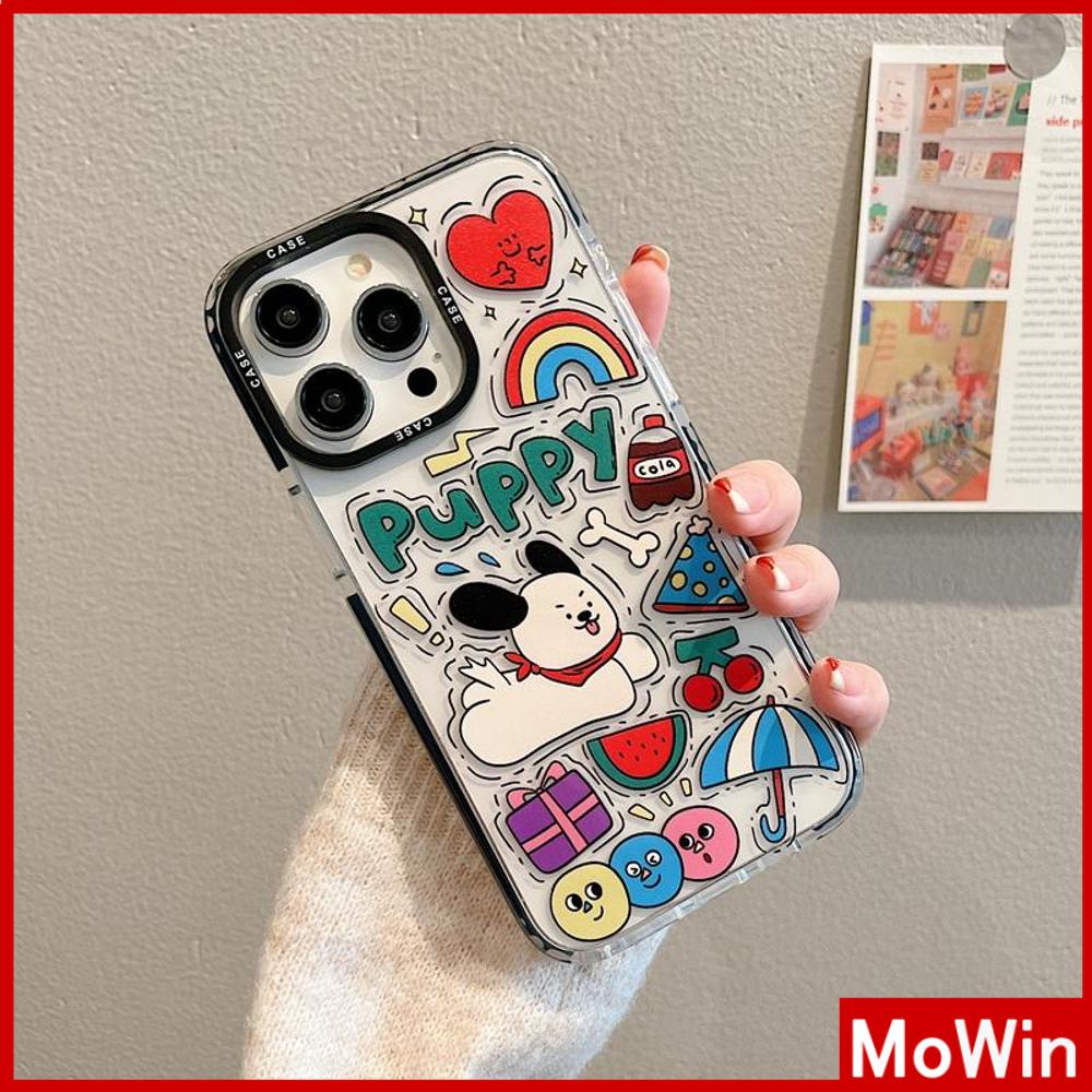 For iPhone 14 Pro Max iPhone Case Soft Case Clear Case Thick Shockproof Camera Protection Frame Cute Puppy Compatible with iPhone 13 Pro Max 12 Pro Max 11 Pro Max XR XS MAX 7Plus