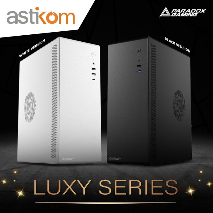 Casing PC Paradox Gaming Luxy M-ATX