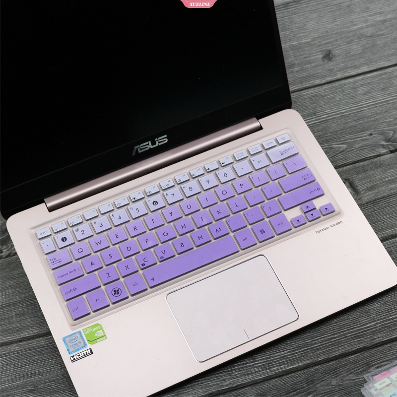 Untuk 13.3inch ASUS UX410UQ UX430UQ UX410 UX460 Silikon Lembut Penutup Debu Notebook PC laptop Keyboard Pelindung Cover [ZXL]