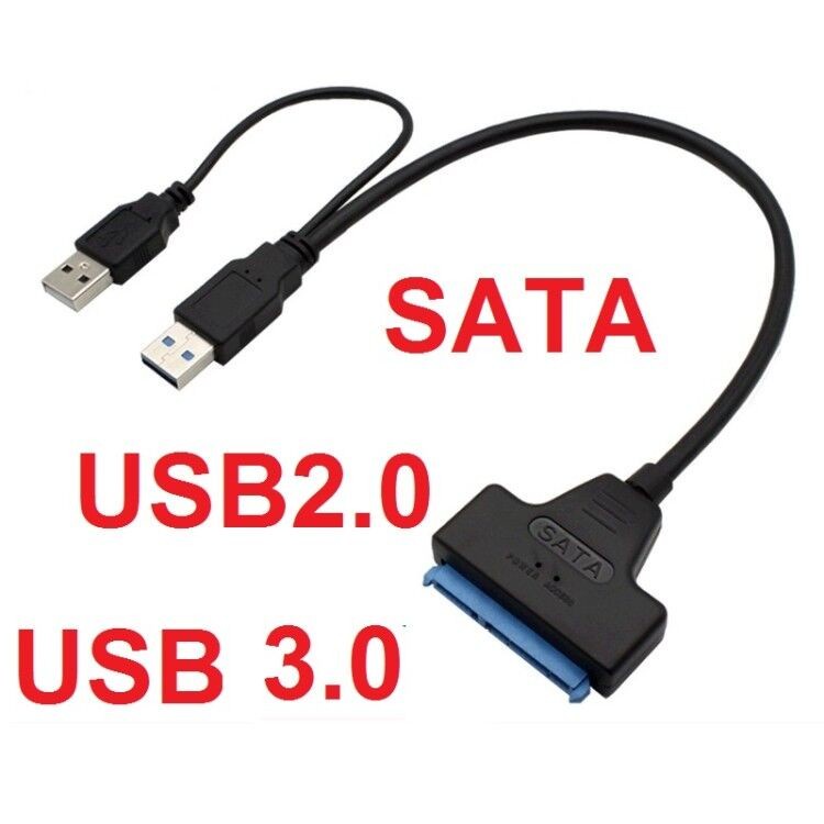 Adapter Converter Hard Disk SATA to USB3.0/2.0 untuk HDD 2.5Inch