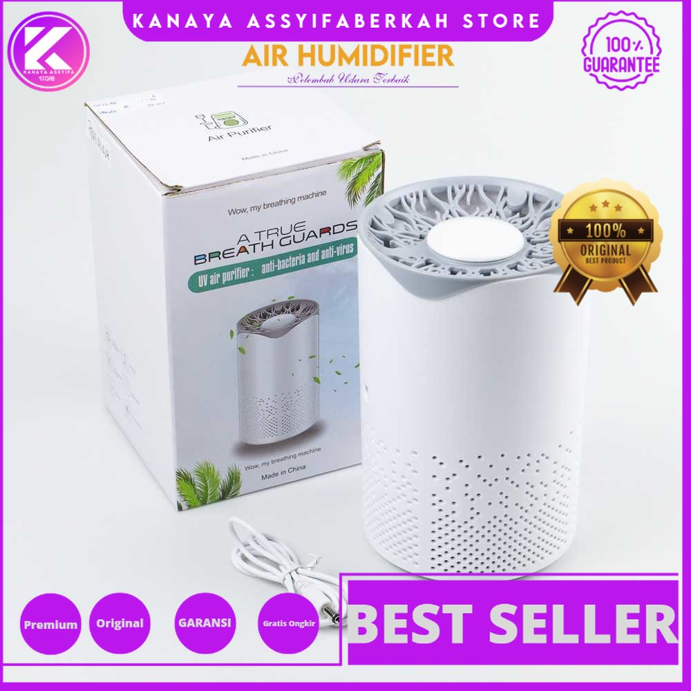 NOBICO Pelembab Udara Dan pewangi Ruangan Pembersih Udara UV Air Purifier Cleaner 360 Degree - BC-AP-01