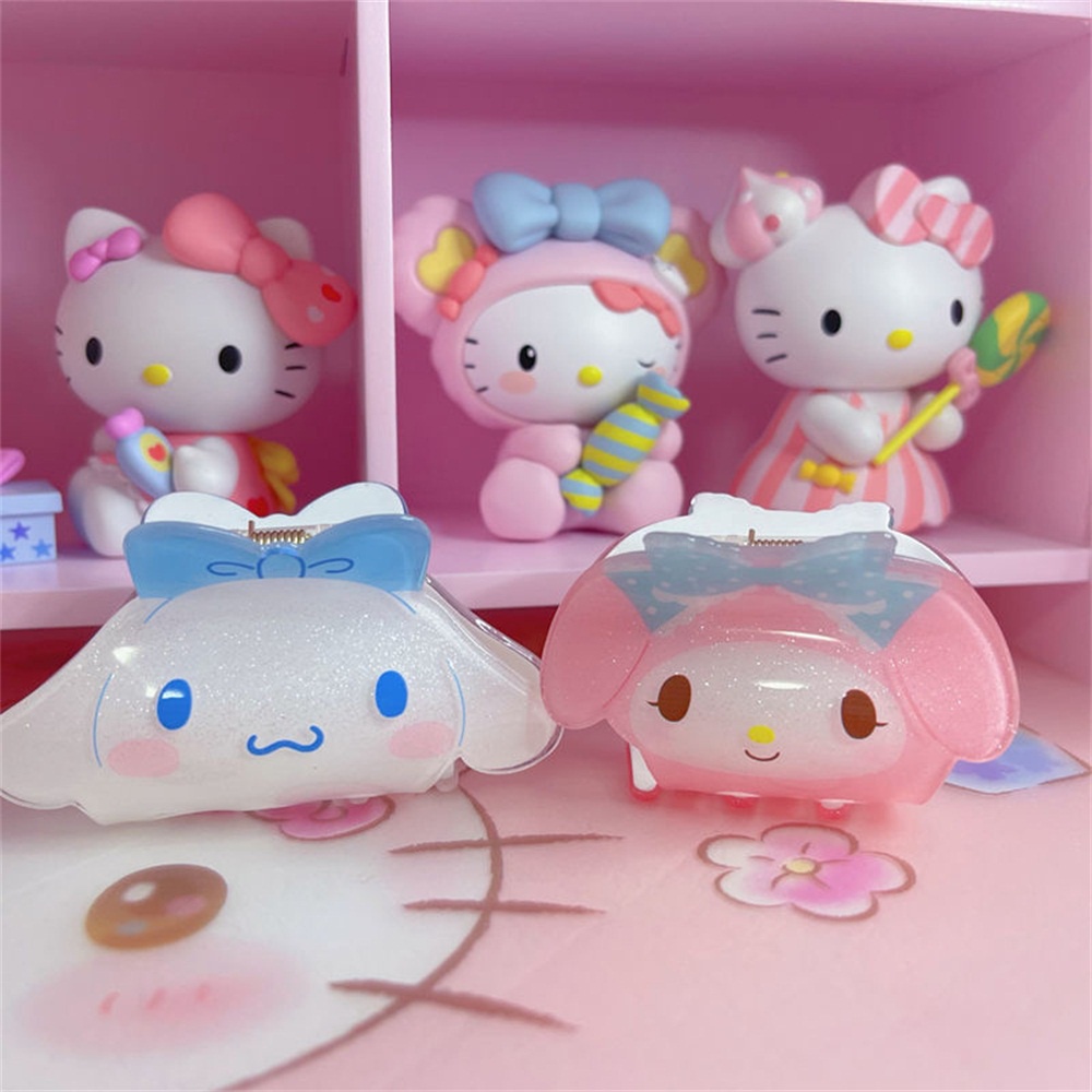 Ins Sanrio Melody Hair Bangs Hair Clip Untuk Anak Perempuan Penjepit Jepit Rambut Aksesoris Rambut