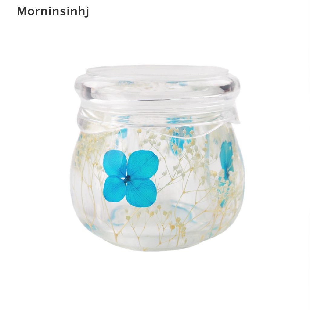 Mornin Botol Cetakan Resin Toples Puding Silikon Resin Jar Mold Dengan Tutup Untuk Wadah DIY id