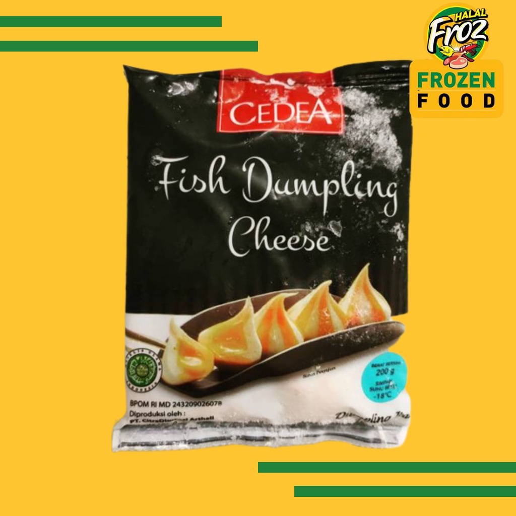 

Cedea Dumpling Cheese Keju 200gr Ciputat InstantSameday Ready