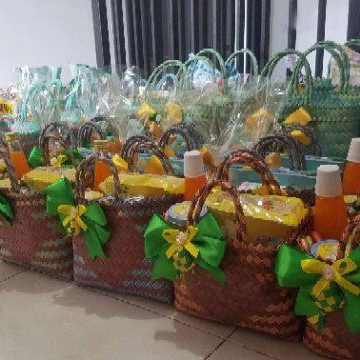 

⭐BISA COD⭐ Tas LURIK Kecil 15pcs / tas belanja / tas pasar / souvenir / parcel