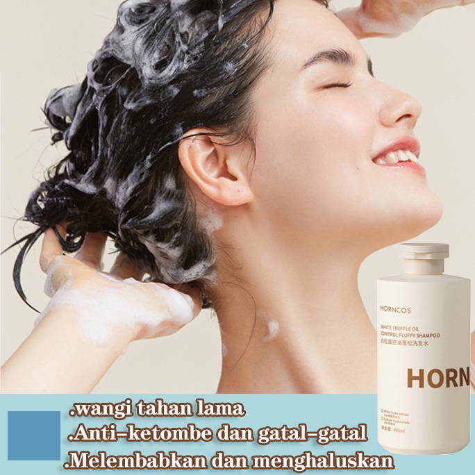 【Beli 2 Gratis 1】 Shampoo Anti Ketombe Shampo Mencegah Berminyak Rambut Rontok Sampo Anti Tungau Gatal Anti Kusut Mengontrol Minyak Asam Amino Panjang-400ml