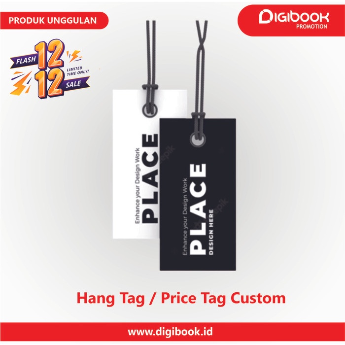 Hang Tag / Price tag / Label Tag Custom Art Carton 260 gsm