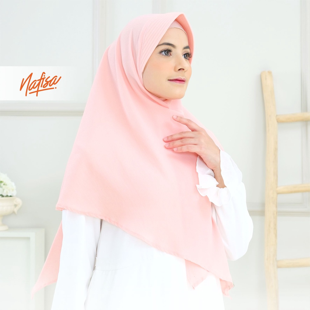 GROSIR JILBAB !!!! Hijab Instan Feyza Fadheela | Bergo Instan Dewasa Bahan Woven Diamond Crepe Jilbab Instan