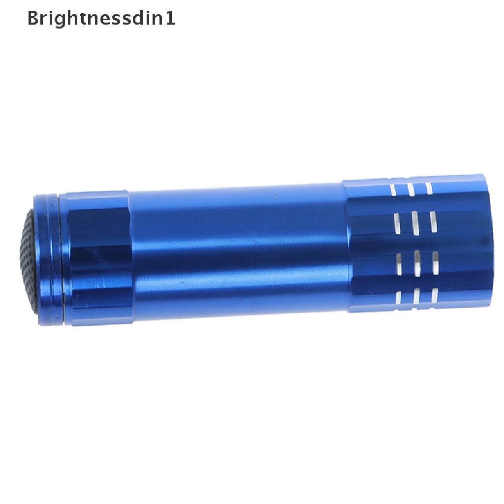 [Brightnessdin1] Nail Droger Mini 9led Dessychg Zaklamp Lampu Uv Draagbare Nail Gel Lamp Butik