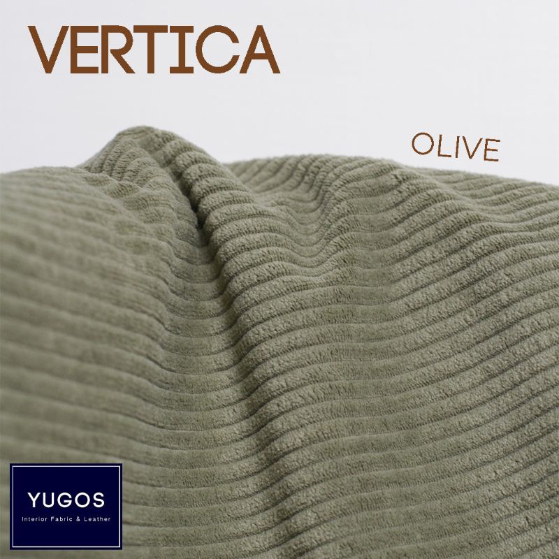 VERTICA Kain Kursi Sofa Corduroy Lembut