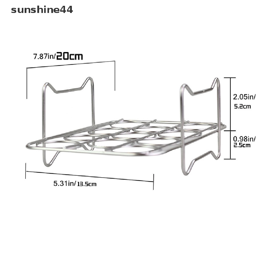 Sunshine 1Pc Air Fryer Rack For Dz201/Dz401 Steam Rack Stainless Steel Grill Holder ID