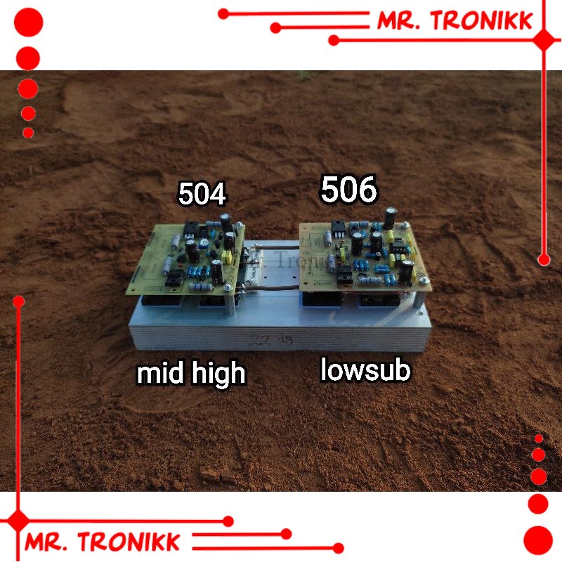 kit driver stereo socl 506 dan 504 plus final toshiba Kualitas Bagus