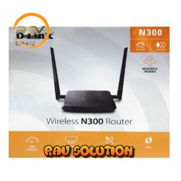 D-LINK DIR-612 N300 WIRELESS ROUTER BARU (MASIH SEGEL)