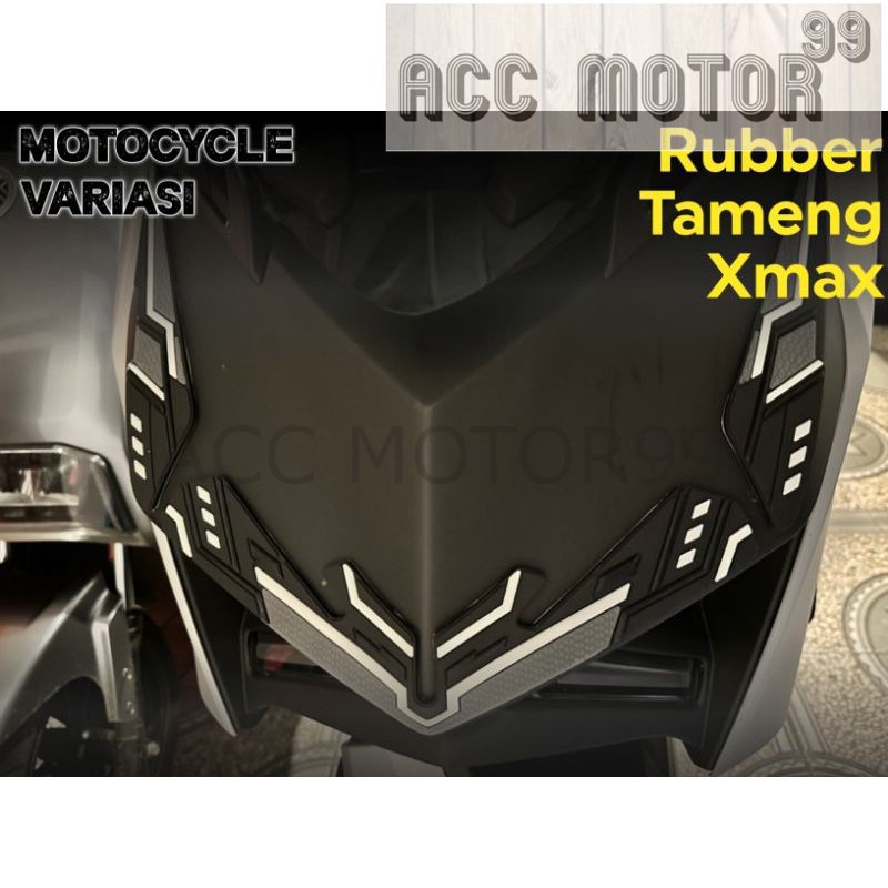 Stiker Rubber Tameng Depan Yamaha Xmax 2023