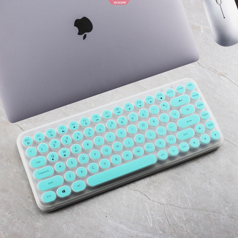 Kulit Penutup Keyboard Tahan Debu Bahan Silikon Untuk Ajazz 308i 2021 Slim Combo Keyboard Waterproof [ZXL]