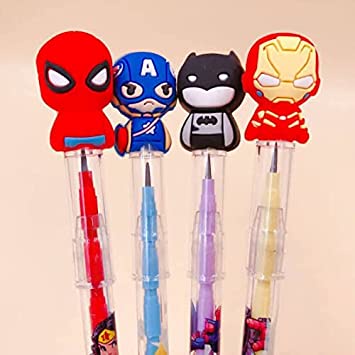 

Pensil Susun Avenger Superhero Batman Spiderman Superman Ironman