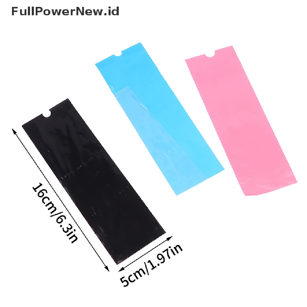 Power 200Pcs Mesin Tato Sekali Pakai Pen Klip Cord Sleeves Cover Kantong Plastik ID