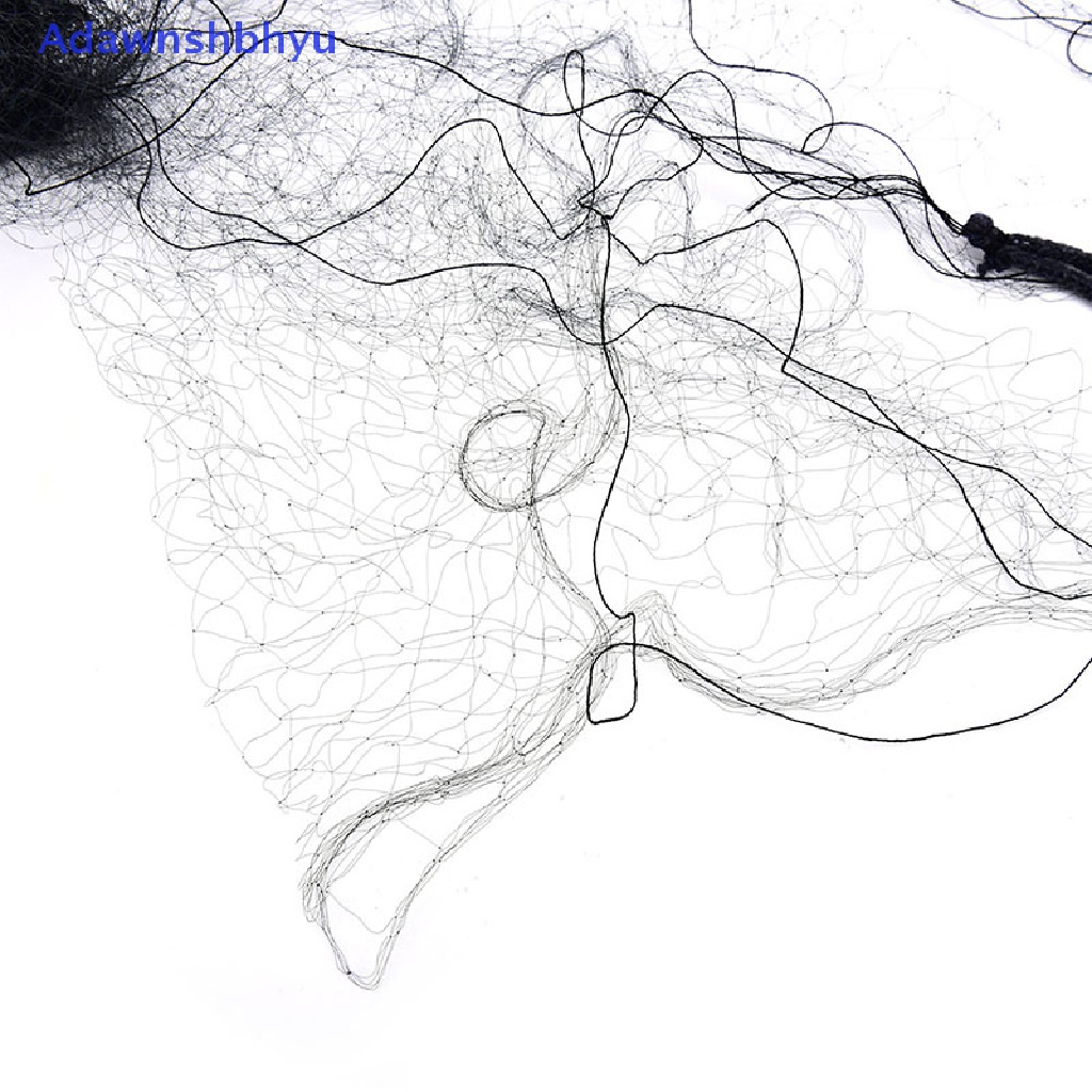 Adhyu Knotted Mist Net Nylon monofilament 6x3M 15mm Lubang Orchard Garden Jaring Anti Burung ID